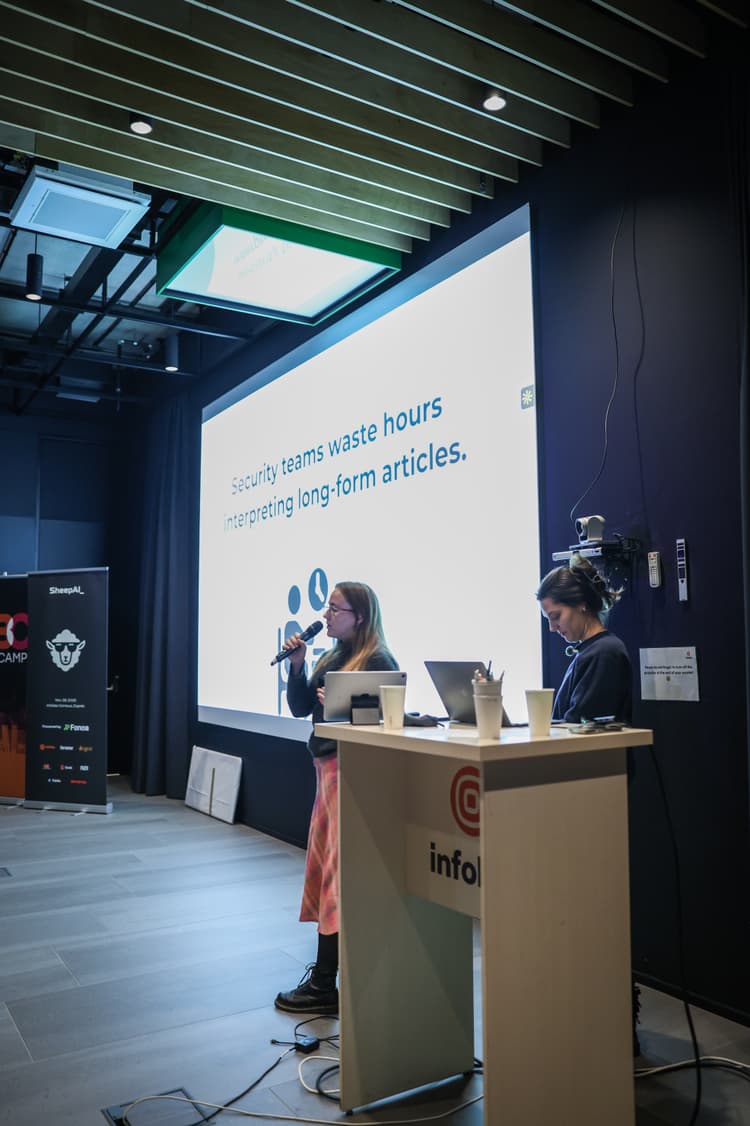 SheepAI Winter 2025 hackathon event photo 11 - developers building AI projects in Zagreb