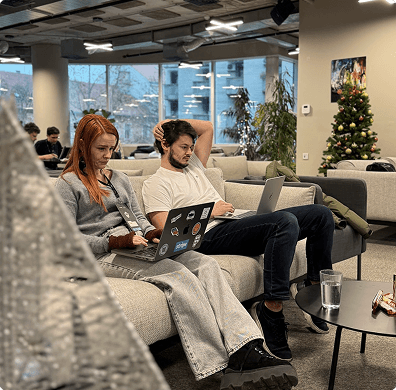 SheepAI Winter 2024 hackathon event photo 3 - developers building AI projects in Zagreb