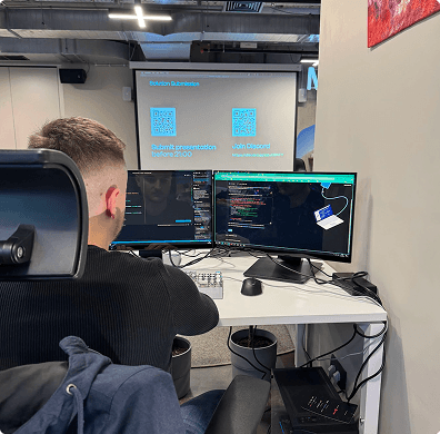 SheepAI Winter 2024 hackathon event photo 6 - developers building AI projects in Zagreb